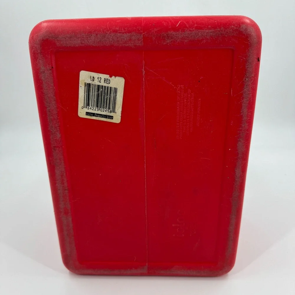 Igloo Legend 12 Cooler Vintage Red White USA Made 12 Quart‎ Personal Lunch Box